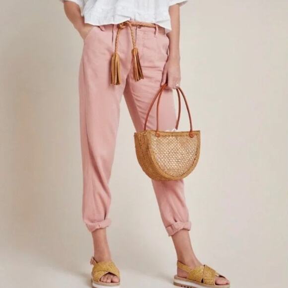 Anthropologie Scout Slim Pleated Pants Size 31 NEW - Picture 1 of 9